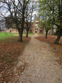 View of Houghton House, the inspiration for palace Beautiful, taken autumn 2016